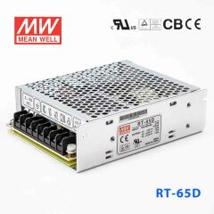 RT-65D  	+5/+12/+24 Vdc  MEANWELL |