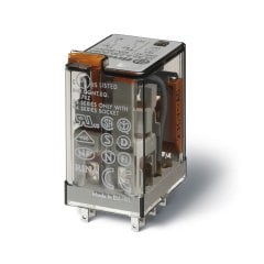 (F.55.32.9.048.0080) MİNYATÜR GENEL AMAÇLI RÖLE 48VDC LED+DİYOT 2CO 10A