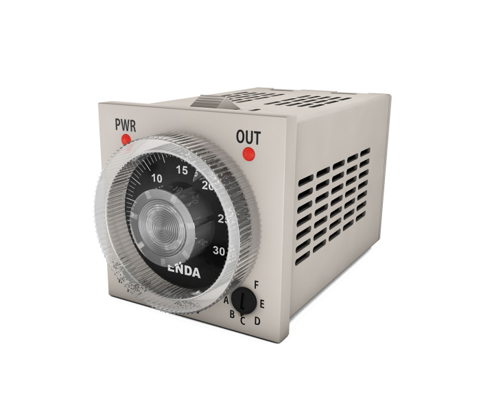 ATP4-UV-K07-30  Multi Fonksiyonlu Analog Zaman Rölesi Scala/0...30 90-250V AC 50/60Hz  ENDA | ATP4-K07-UV-30 Muadili