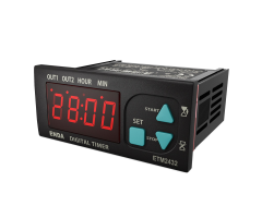 ETM2432-LV  Dijital Zaman Rölesi 77x35mm 10-30V DC / 8-24V AC  ENDA | ETM2432-SM  Muadili