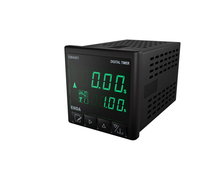 EM4401-LV   Dijital Zaman Rölesi 48x48mm 10-30V DC / 8-24V AC  ENDA | EM4401-SM Muadili