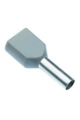 CYF-2.5(250'li paket)   2.5 mm (GRİ)- ÇİFT GİRİŞLİ KABLO YÜKSÜKLERİ