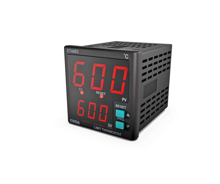 ET4403-230  Dijital On-Off Termostat 48x48mm 230V AC +%10 -%20 50/60Hz  ENDA |