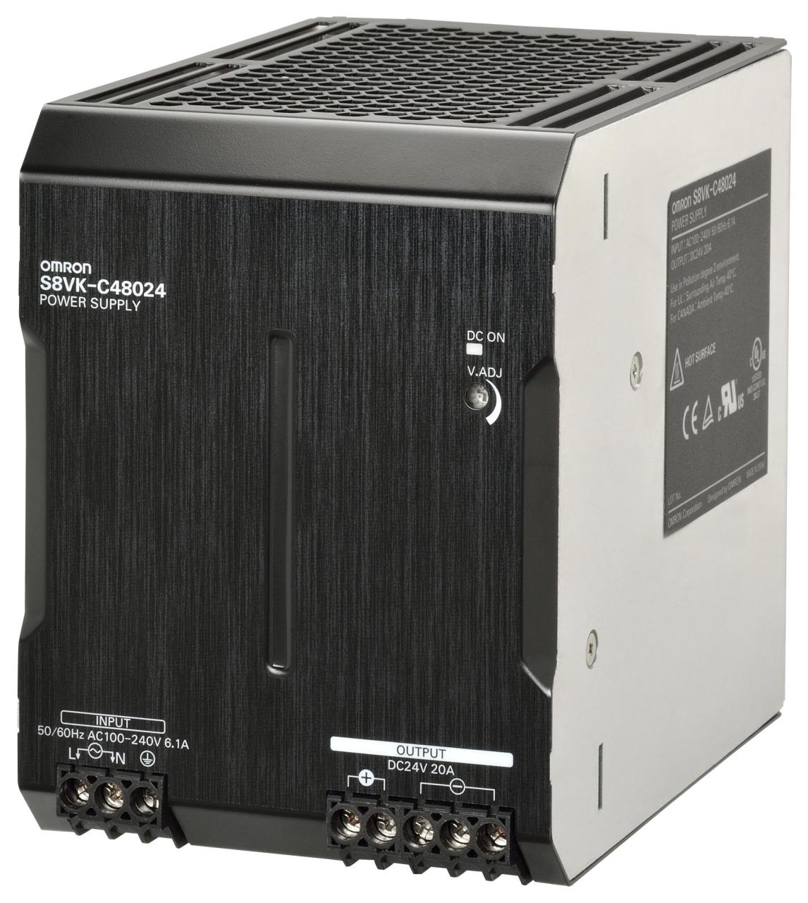 S8VK-C48024 Omron Güç Kaynağı | Turan Mühendislik