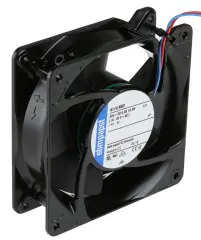 4114NH3 | DC Fanları DC Tubeaxial Fan 119x119x38mm 182CFM 19.5W 350Pa