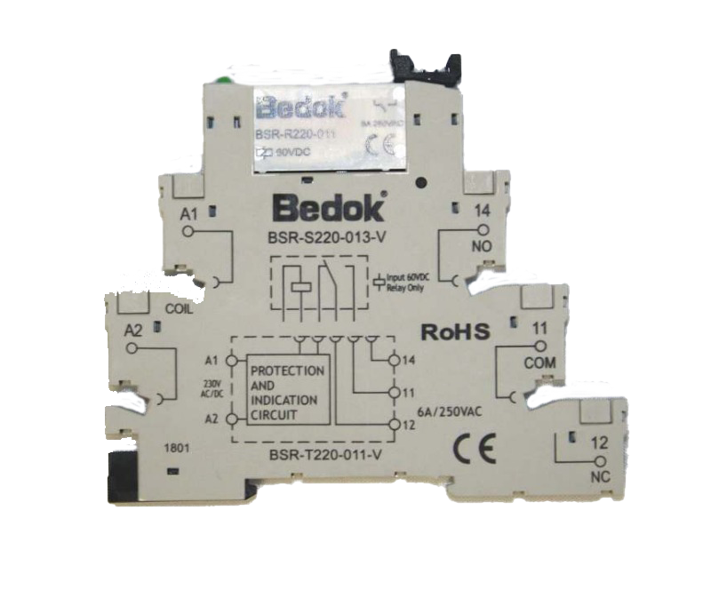 BSR-T220-011-V Bedok Slim(Vida Bağlantılı)Röle
