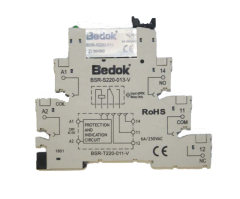 BSR-T220-011-V Bedok Slim(Vida Bağlantılı)Röle