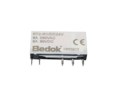 RT2-R1/24VDC  SLİM RÖLE TEK 24VDC | BSR-R024-011 Muadili