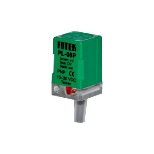 PS-08P FOTEK 17x17x28MM 10-30VDC BESLEME PNP NO 8MM ALGILAMA 2MT KABLOLU KÜBİK ENDÜKTİF SENSÖR