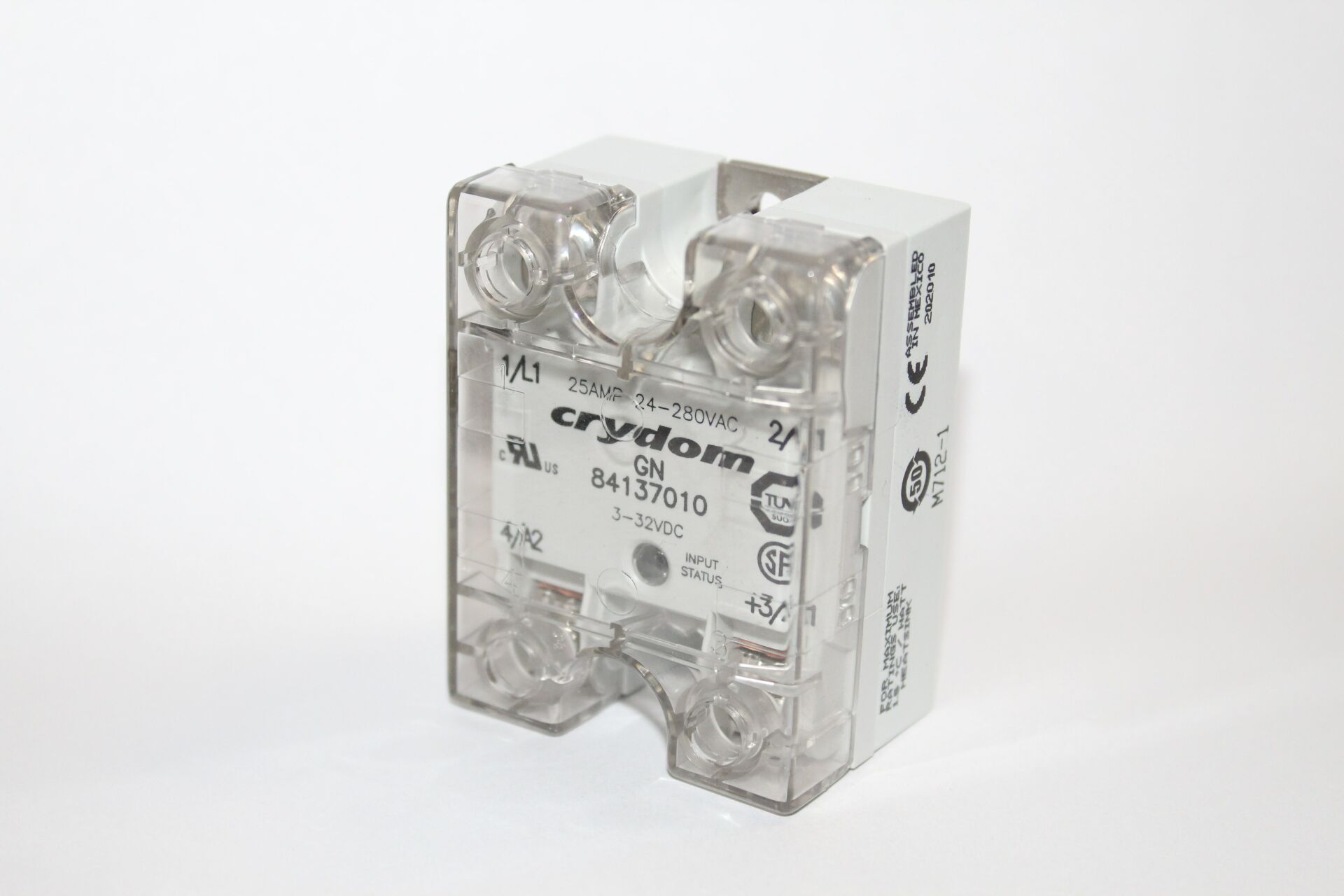 84 137 010 Crouzet 25 A Panoya Montaj Solid State Röle(SSR)