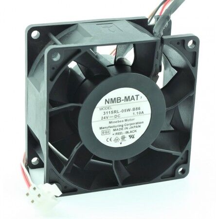 3115RL-05W-B86 | 24VDC 1.10A 80x80x38mm 4 Kablolu Fan