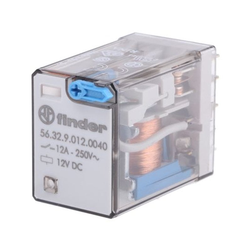 (F.56.32.9.012.0040) MİNYATÜR GÜÇ RÖLESİ 2CO 12A 12V DC